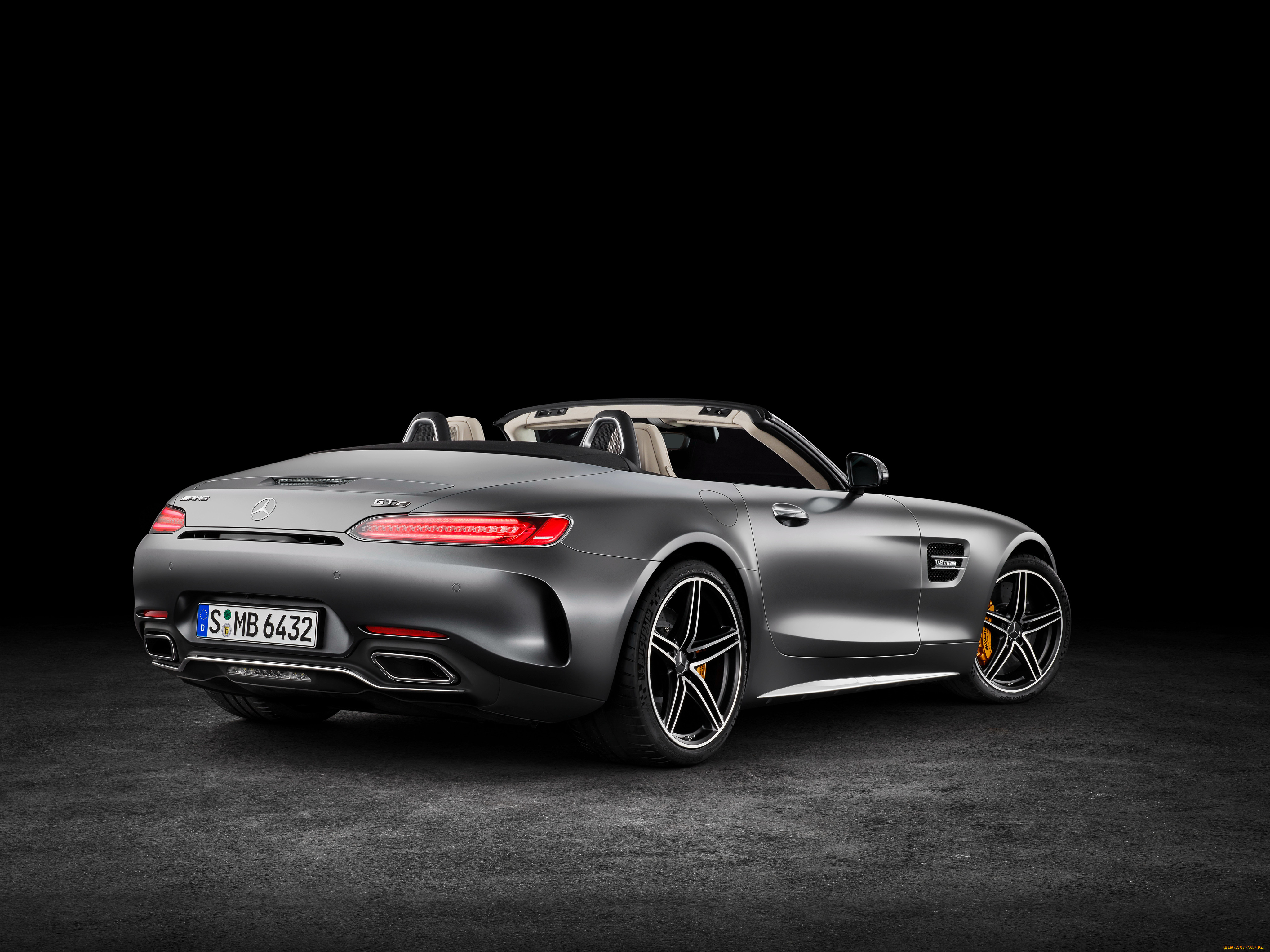 , mercedes-benz, roadster, mercedes-amg, gt, c, r190, 2016